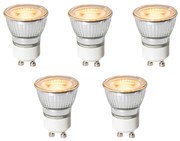 5 darabos GU10 dimmelhető LED izzókészlet 35mm 4W 200 lm 2200K