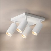 Brilagi - Spotlámpa SELE SQUARE 4xGU10/30W/230V fehér