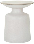 Kerek tárolóasztal kerámia asztallappal ø 40 cm Fush – Mauro Ferretti