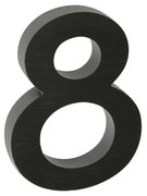 "8" számú ház, RN.100LV, szálcsiszolt, fekete