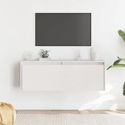 fehér tömör fenyőfa faliszekrény 100 x 30 x 35 cm