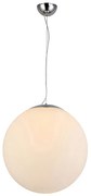 White Ball egyágú függesztett lámpa