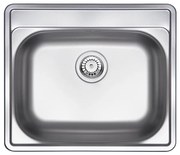 Deante ZYU_0103 - SOUL konyhai mosogató 50x60 cm szatén