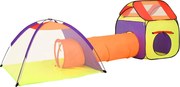 vidaXL többszínű gyerekjátszósátor 338 x 123 x 111 cm