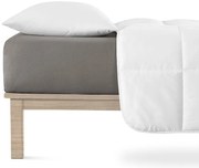 Sötétszürke gumis jersey lepedő 160x200 cm Boxspring – Andrea Simone