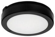 LED Fürdőszobai mennyezeti lámpa érzékelővel NAIROS LED/12W/230V IP65 fekete + távirányító