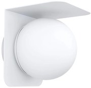 Eglo Eglo 99582 - Kültéri fali lámpa CORRIENTES 1xE27/15W/230V IP44 fehér EG99582