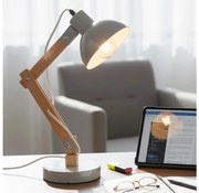 Brilagi - Asztali lámpa FOCUS 1xE27/40W/230V szürke