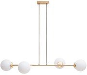 Csillár zsinóron FIRA 4xE27/60W/230V arany