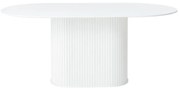 Kerek étkezőasztal 95x180 cm Nola – Unique Furniture