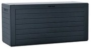 Woodebox kerti tárolódoboz, antracit, 280 l, 116 x 55 x 44 cm