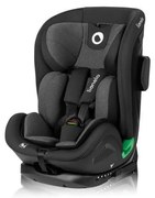 Lionelo - Forgatható autósülés alappal HARPER i-Size 76-150 cm Black Carbon