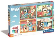 Bluey Play All Day 4 az 1-ben puzzle Clementoni