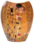 Porcelán váza Klimt A Csók 26x20 cm