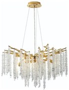 Zuma Line MD3720-1-EGN - Csillár zsinóron DIJON 8xG9/3,5W/230V arany