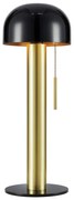 Markslöjd 108576 - Asztali lámpa COSTA 2xG9/18W/230V fekete/arany
