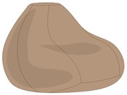 Drapp XXL Babzsákfotel Huzat