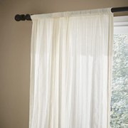 Fehér voile fényáteresztő függöny 140x229 cm Zofia Broderie Anglaise – Pineapple Elephant