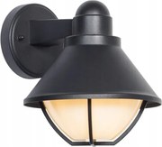 Kerti Fali Lámpa Homlokzati Lámpa IP44 Fekete E27