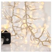 LED Karácsonyi kültéri lánc CLUSTER 768xLED/8 funkció 9 m IP44 meleg fehér