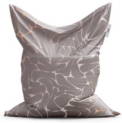 Classic babzsák bézs minták - gyerek, szürke