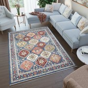 Designer vintage szőnyeg kék színben Szélesség: 120 cm | Hossz: 170 cm