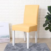 SzékHuzat Étkezőszékre (vízálló műbőr, rugalmas, mosható, bézs)