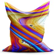 Classic babzsák színes absztrakció - gyerek, színes