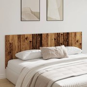 antik fa színű szerelt fali fejtámla 240 x 1,5 x 80 cm