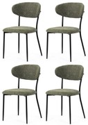 CT-W1021 GRN2 étkezőszék szett, 4 db