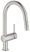 GROHE 32321DC2 - Konyhai csaptelep A rozsdamentes acél