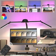 Asztali Lámpa Rgb Led Mozgásérzékelővel Állítható Iskolai Munka Tanulás