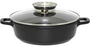 Elo 19624 Sütőedény üveg fedéllel és aromafogantyúval Alucast 24 cm, 24 cm