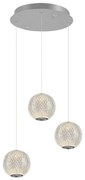 CREMONA kábeles LED csillár 3xLED/5W/230V 3000K matt króm