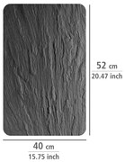 WENKO 2521499800 - SLATE fedőlapok 52x40 cm többszínű/szürke/átlátszó