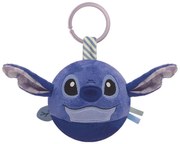 Disney Lilo és Stitch, A csillagkutya Round plüss labdafigura, baba csörgő Clementoni