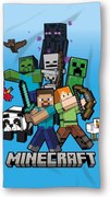 Minecraft Epic Battle fürdőlepedő, strand törölköző 70x140cm (Fast Dry)