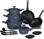 BerlingerHaus 15 részes edénykészlet Deep Sea Collection(BH/8382)