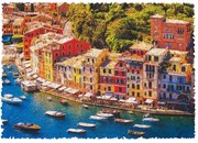 Unidragon - Olasz riviéra fa puzzle