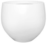 Jumbo Orb virágcserép, matt fehér, többféle méretben - Pottery Pots méret: M - h 93 cm, ⌀ 110 cm
