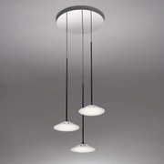 Artemide Orsa Cluster 3 0353030A, szabályozható fényerejű Led függeszték, 425 mm,