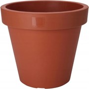 Fedő kerek 35 cm barna dekoratív klasszikus minta