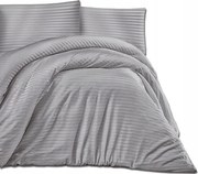 Lux szatén ágyneműhuzat 180x200 Szürke