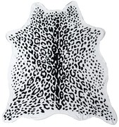 LEOPARD fekete-fehér fürdőlepedő