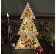 Brilagi - LED karácsonyi dekoráció LED/2xAA karácsonyfa