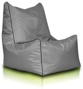 EMI ülés formájú szürke nylon babzsákfotel