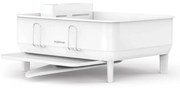 Simplehuman Compact edénytartó, acél, műanyag,FPP, fehér