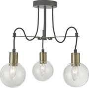 LUXERA 64402 - Csillár zsinóron ABRAZO 3xE14/40W/230V