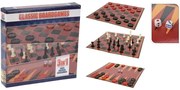 Klasszikus társasjáték 3 in 1, sakk+dáma+backgammon