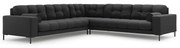 Sötétszürke sarokkanapé (variálható) Bali – Cosmopolitan Design